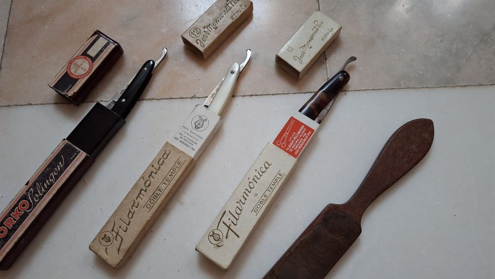 Navalhas de barbeiro DORKO / Filarmonica / Assentador