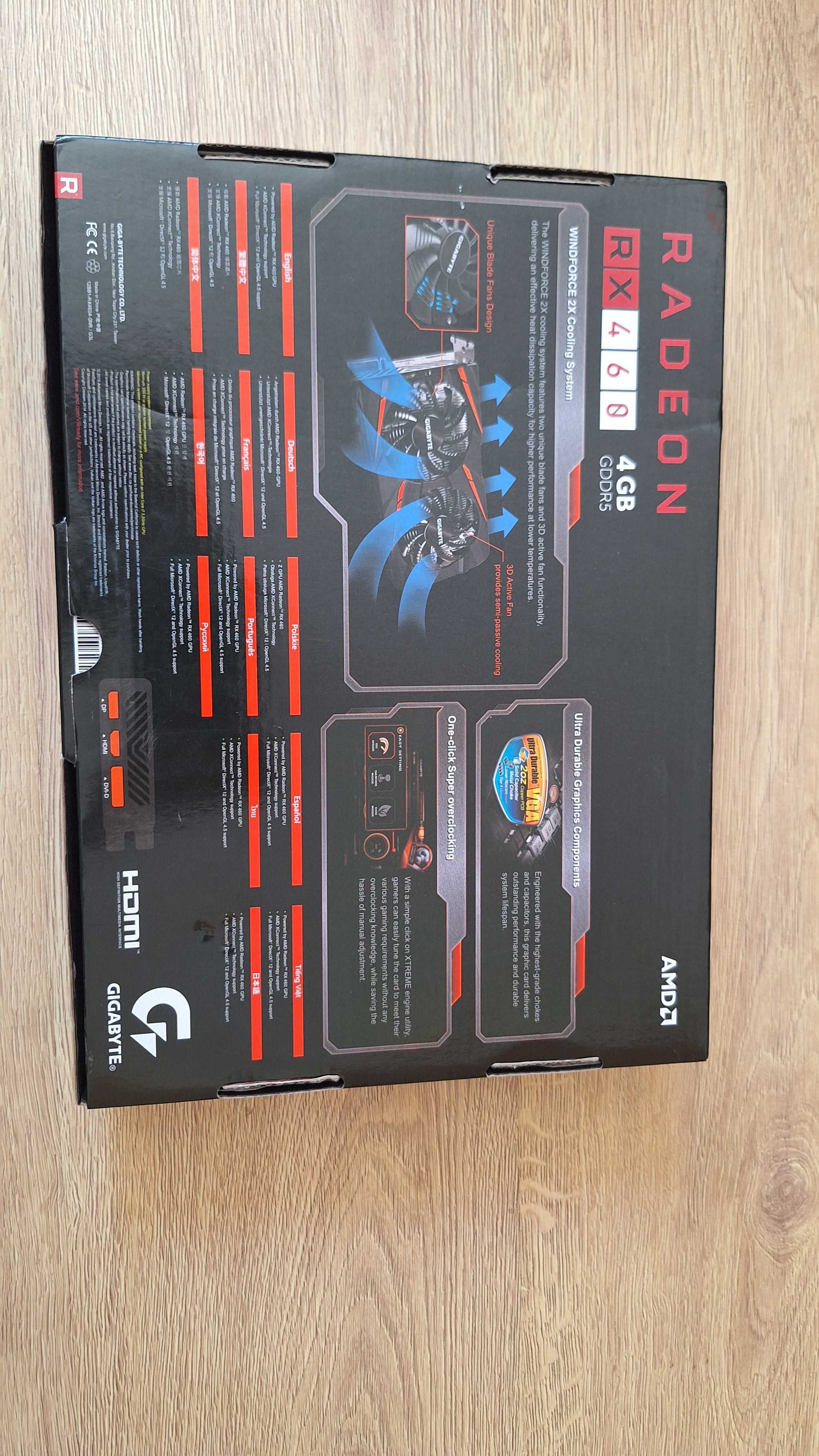 GIGABYTE Radeon RX460 4gb