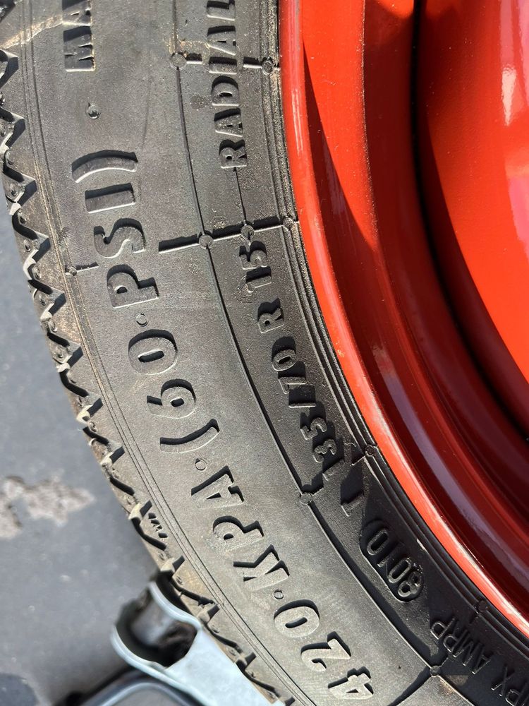 Koło dojazdowe zapasowe Suzuki Swift mk7 lewarek zestaw 4x100