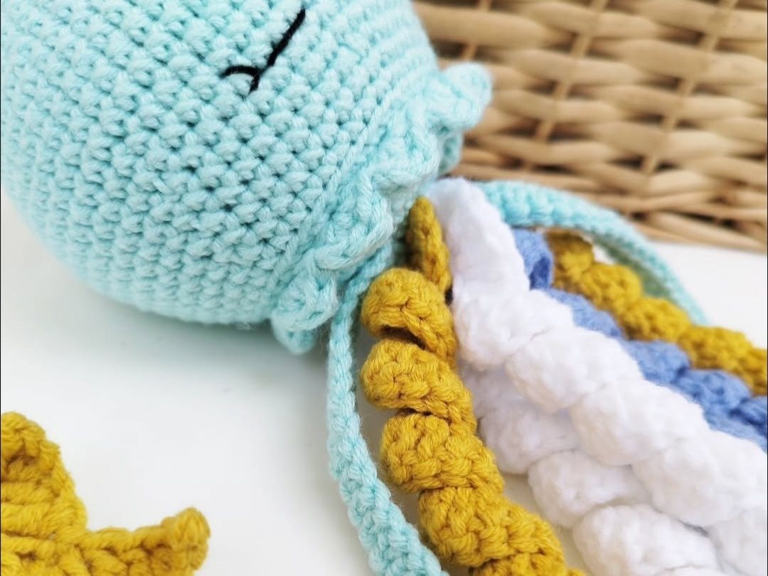 Polvinho em amigurumi