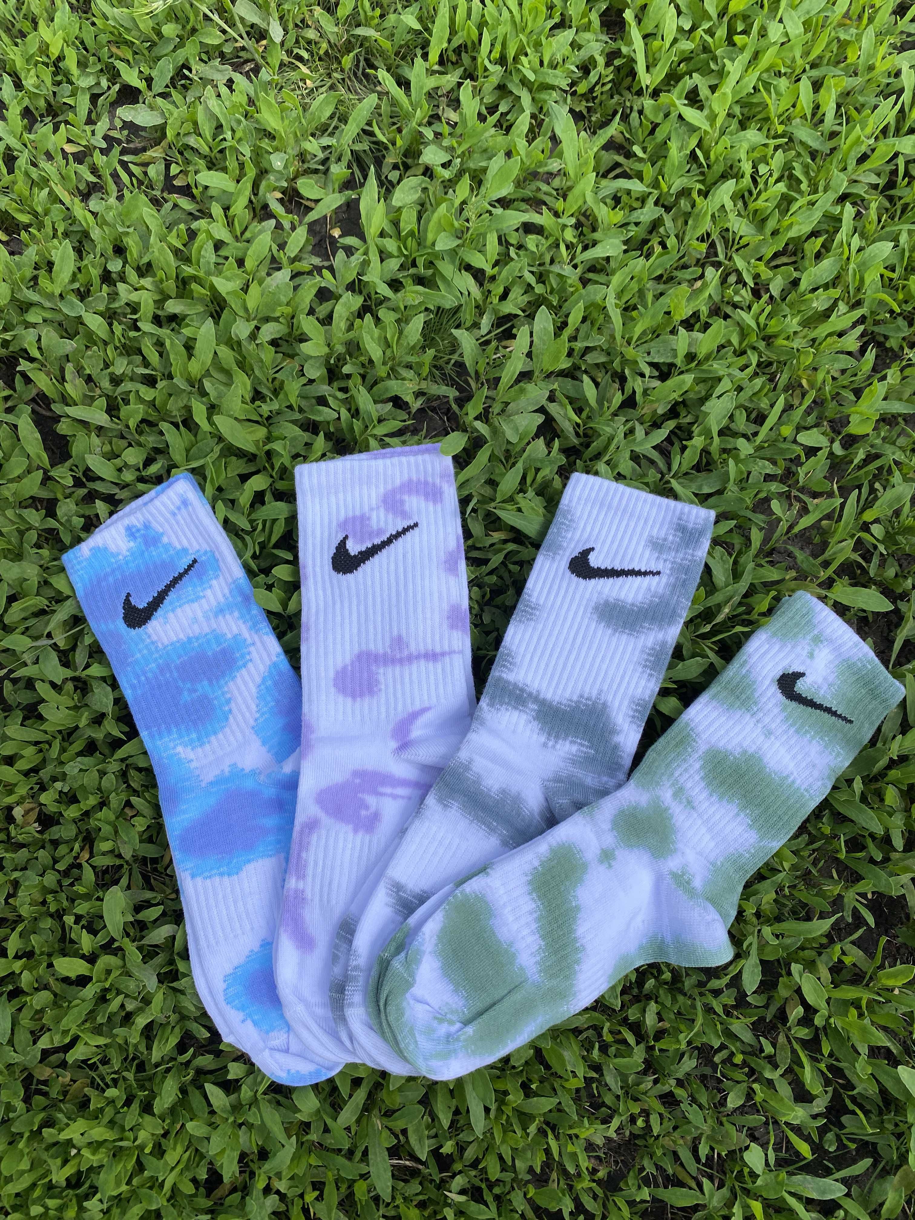 Шкарпетки Nike Tie-Dye Преміум | Носки Найк Тай-Дай  | Шкарпетки Найк