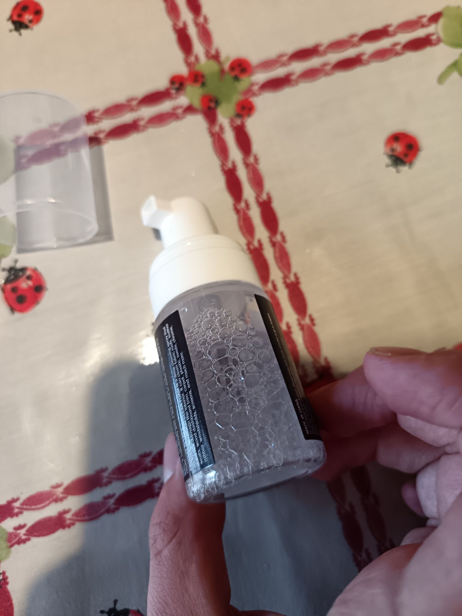 Frasco 30ml limpador de interior para carro em espuma sem água