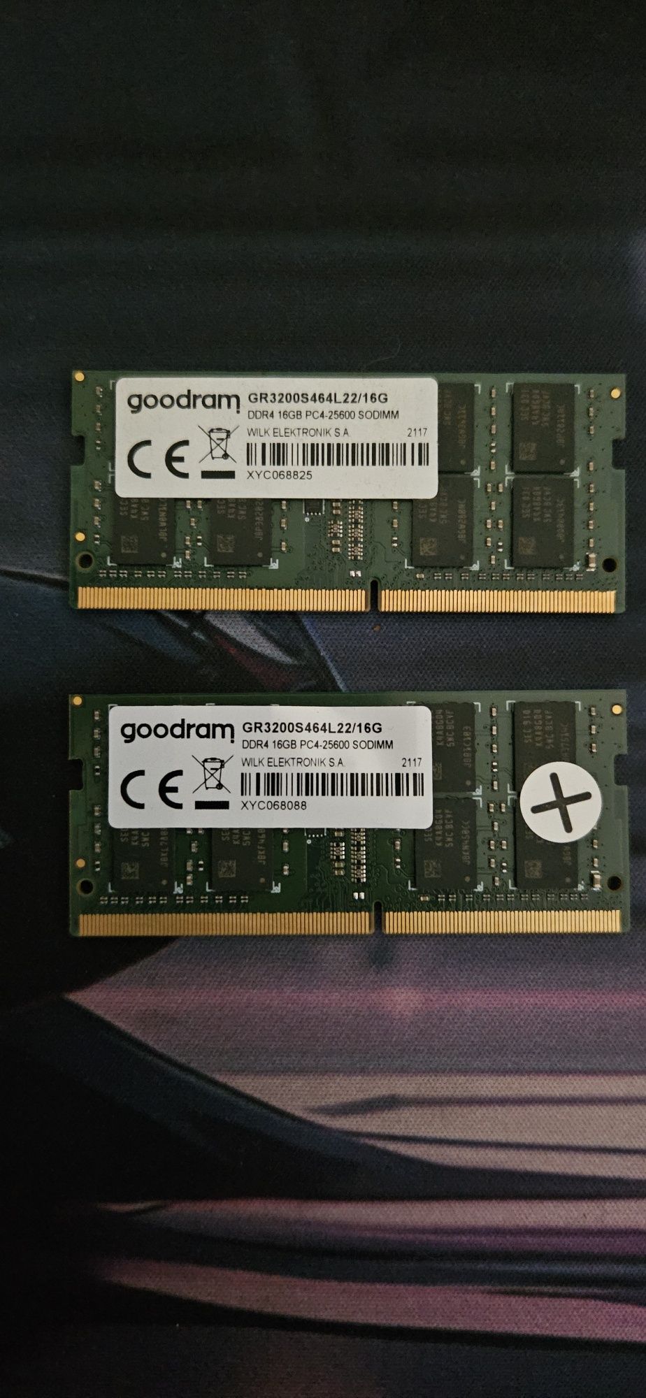 Pamięć Goodram DDR4 2x16GB 3200mhz