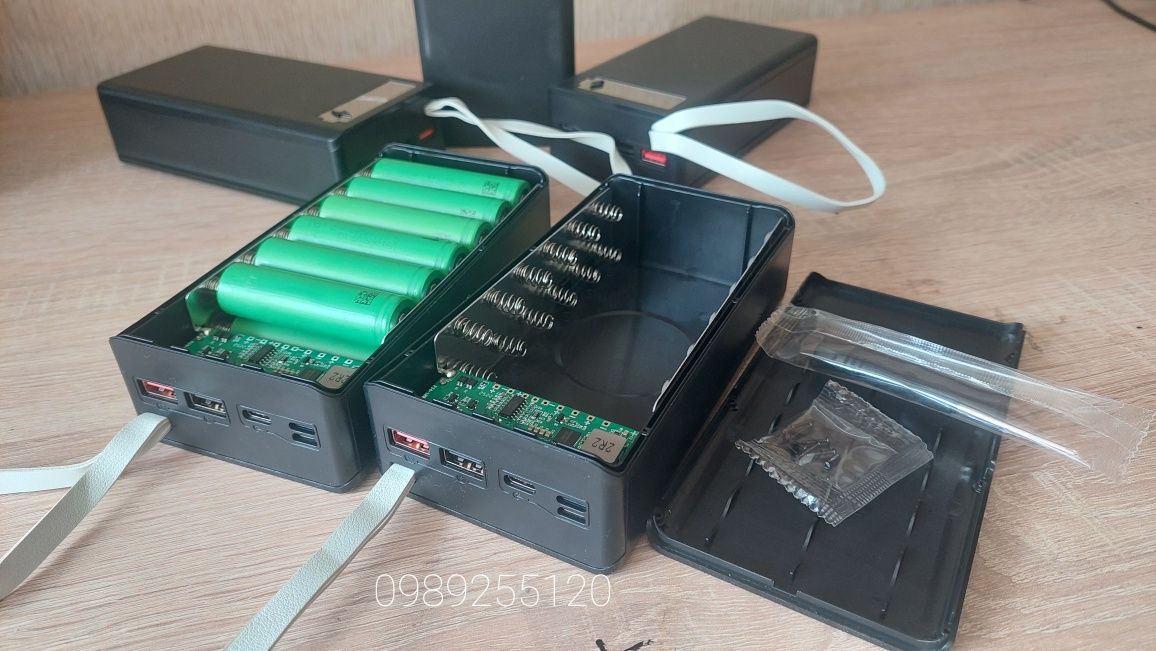 QC 12*18650 БЫСТРАЯ ЗАРЯДКА Корпус павербанк 12*18650 powerbox корпус