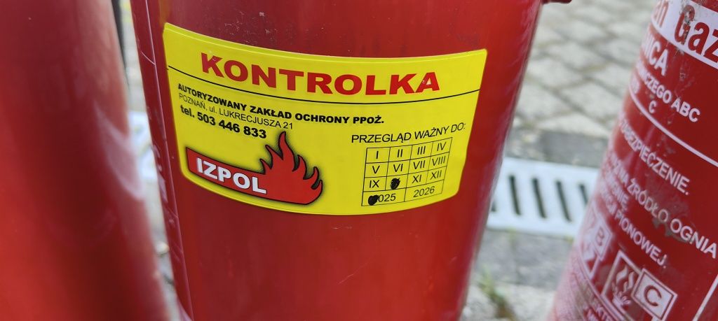 Gaśnica 6kg proszkowa