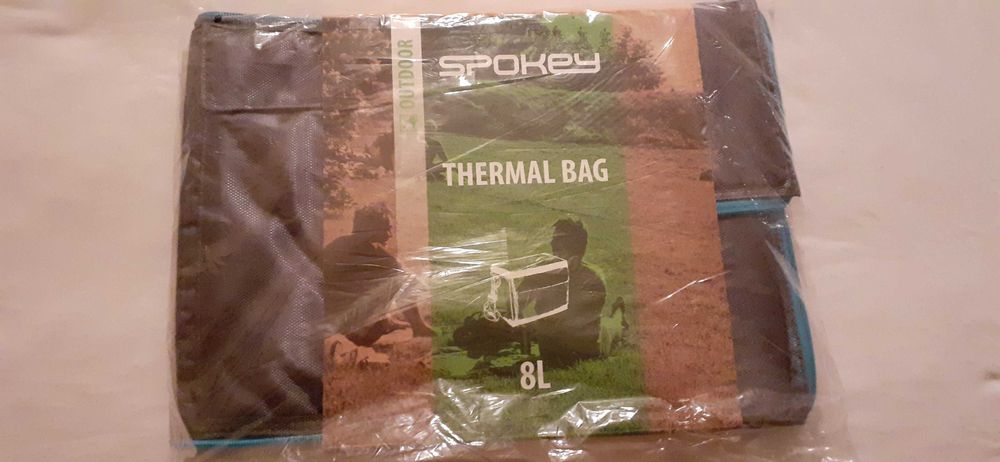 SPOKEY torba termiczna ICECUBE 3 z wkładem żelowym 8 litrów NOWA