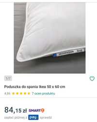 IKEA SKOGSFRÄKEN Poduszka,  50x60 cm