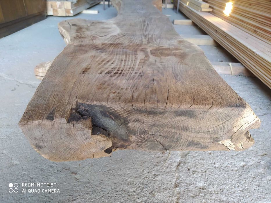 Monolit dębowy, bale, deski, belki