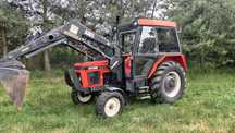 Zetor 3320 z turem.