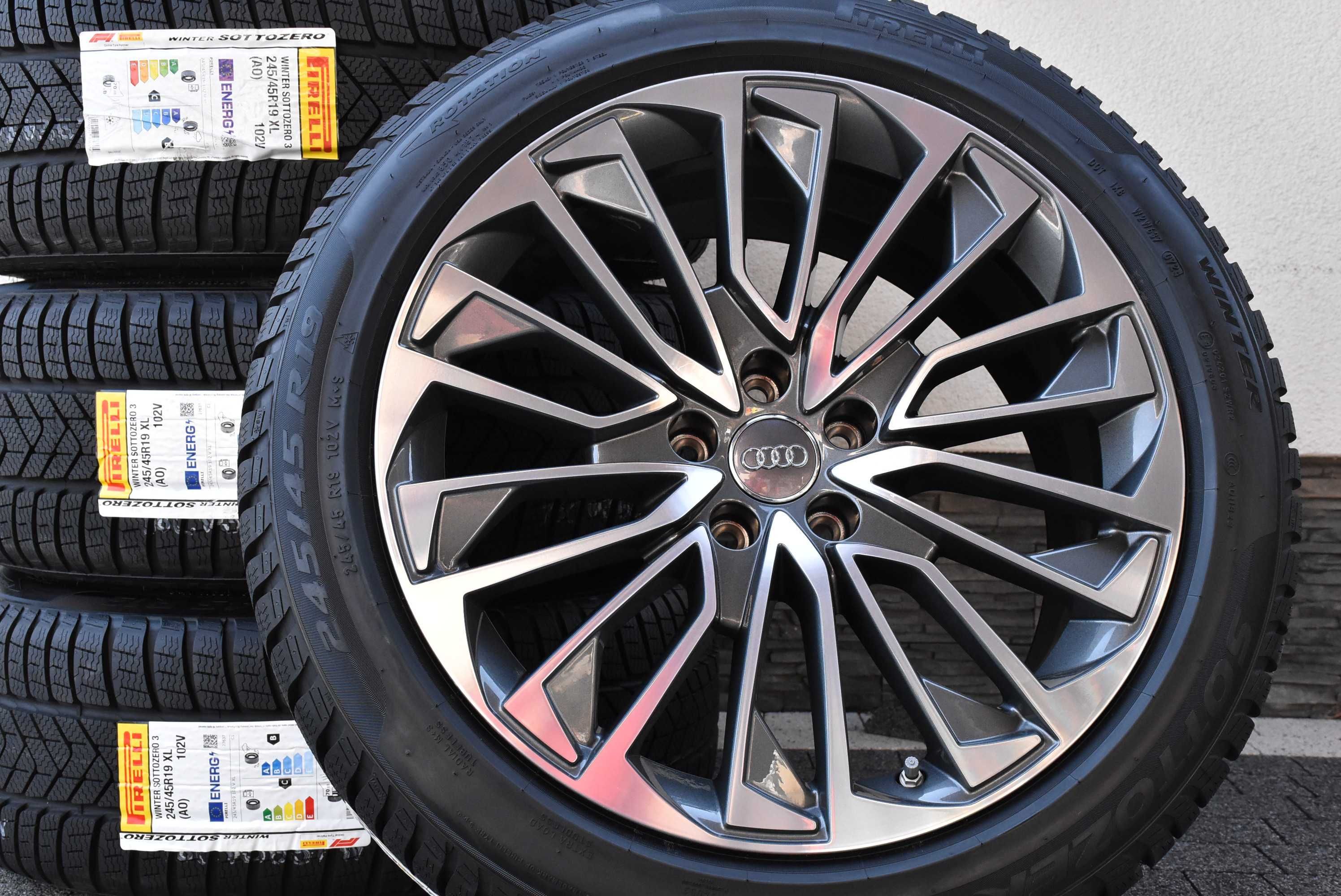 NOWE Koła zimowe OEM Audi A7 S7 4K8 19" NOWE Pirelli AO 2024r