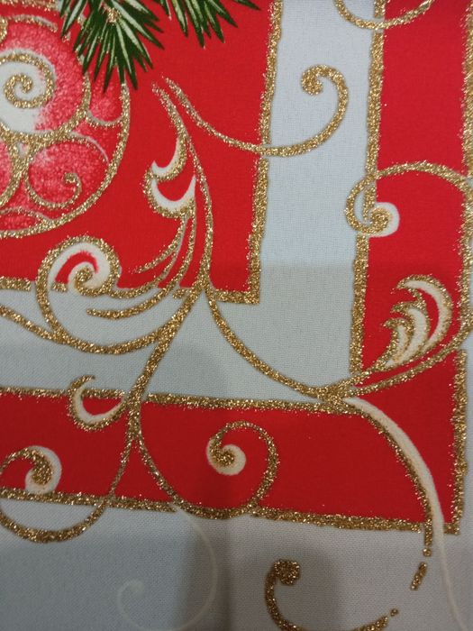 Bieżnik poliestrowy o tematyce Świątecznej z nadrukiem 100/50 cm