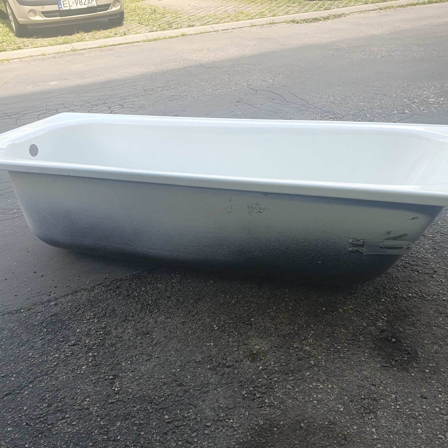 Wanna metalowa 170 x 70 z nóżkami NOWA
