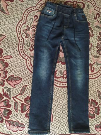 Тёплые штаны,джинсы на мальчика 9-11лет/Акция