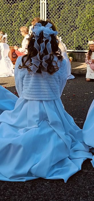 Sukienka Komunijna Emmi Mariage plus dodatki jak nowe