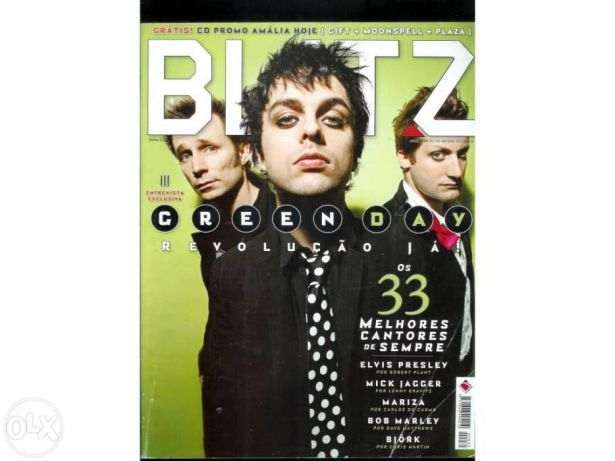 Blitz nº 35 Maio 2009 - capa Green Day (portes incluídos)