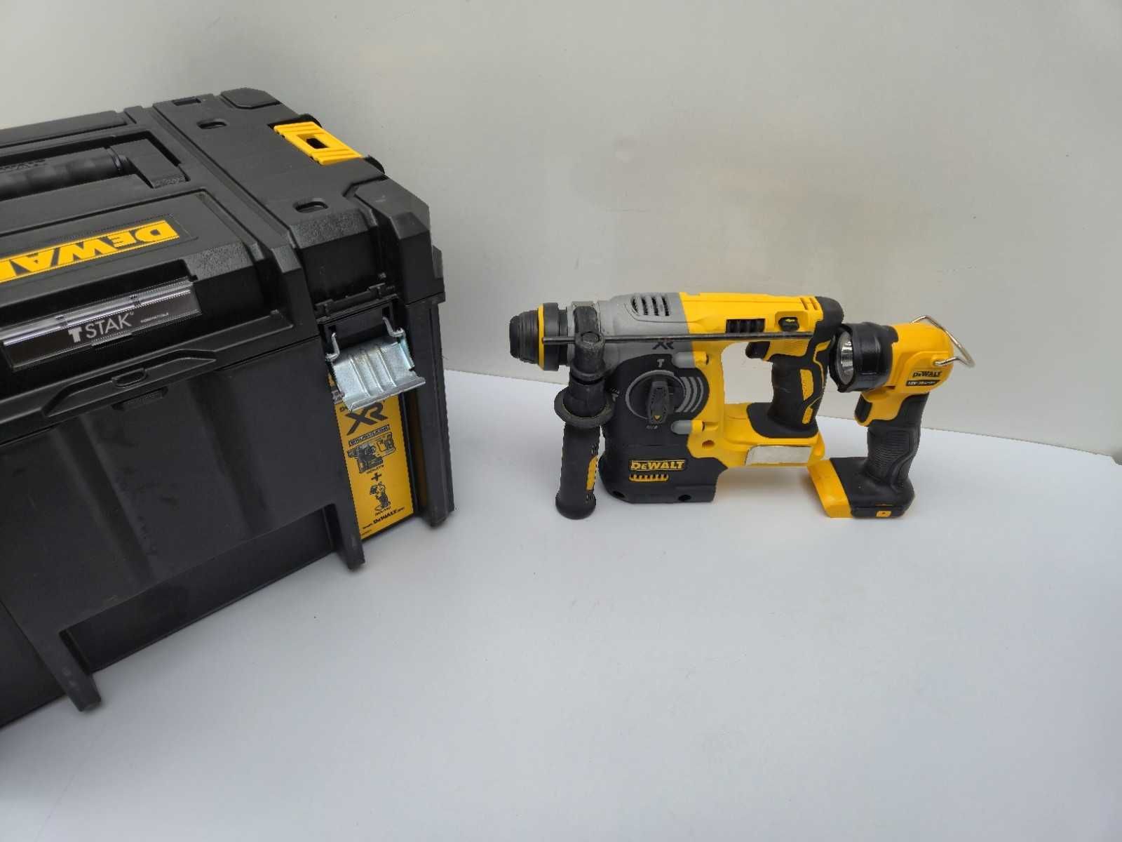 DeWalt DCH273 18V XR Brushless – młotowiertarka SDS + latarka LED