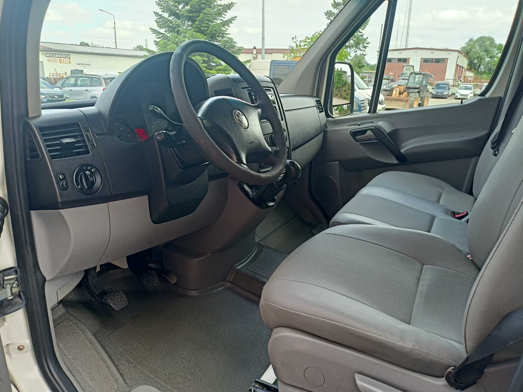 VW Crafter 2.5 TDI Maxi 6osobowy Brygadowka Klima Tempomat Sprowadzony