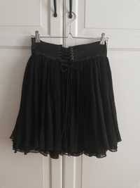 Spódnica czarna galowa H&M 36 piękna