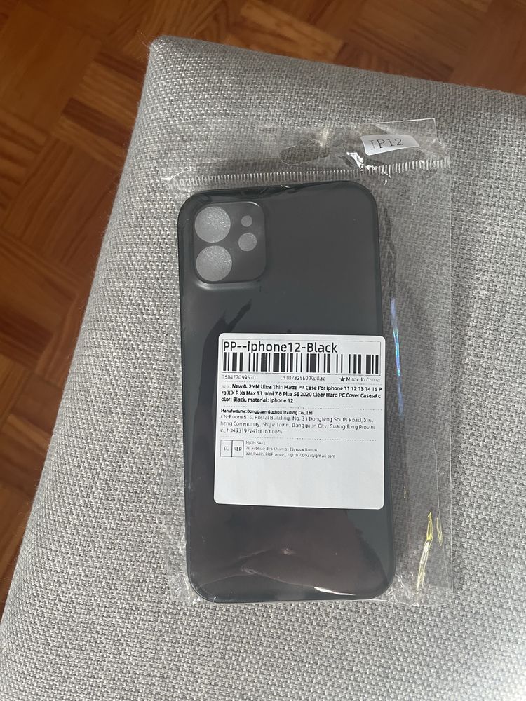 Peliculas anti spy e capas Ipone 12
