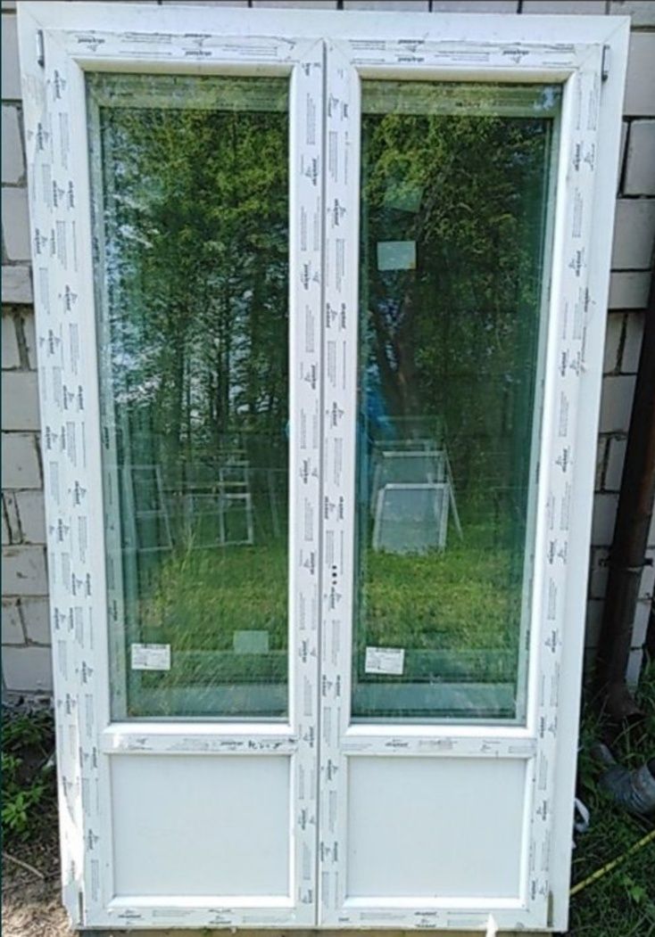 Okno białe 86 x 113 Nowe