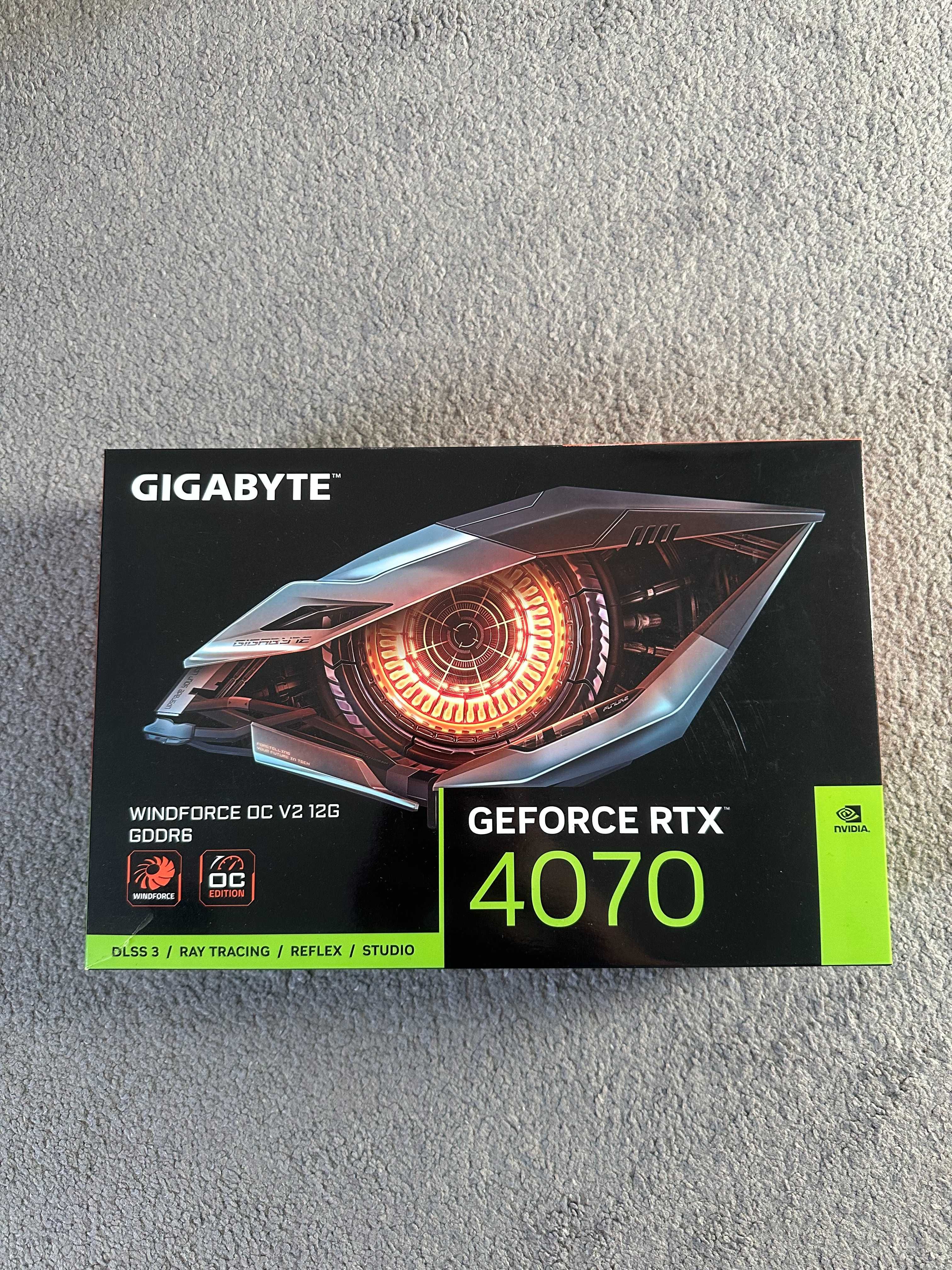 Karta Graficzna Gigabyte GeForce RTX 4070 WINDFORCE OC V2 12GB GDDR6