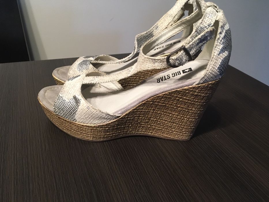 Buty, sandały, koturny Big Star rozm. 37