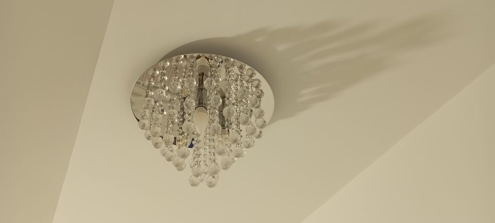 Lampa sufitowa kryształowa Glamour