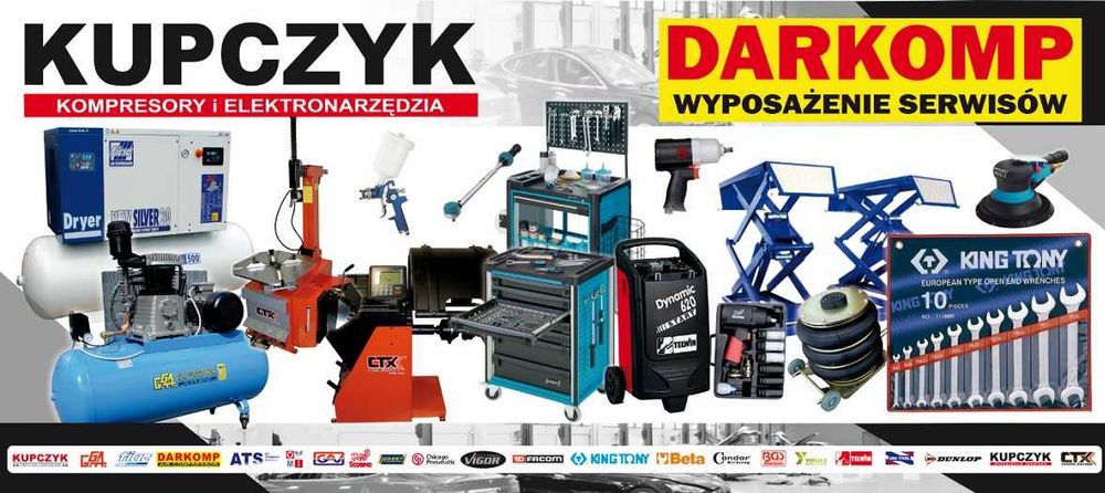 Podnośnik Dwukolumnowy z ramą wzmacniającą 4T Kupczyk KP-4000AR