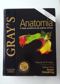 Gray's Anatomia 40ª edição, português
