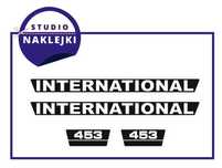 Naklejki ciągnik traktor Case International 453Nalepki Komplet