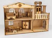 Дерев'яний іграшковий 3d-конструктор зірка будиночок із ліфтом