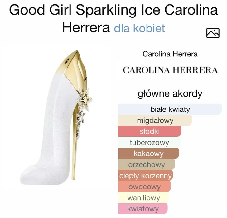 Carolina Herrera Good Girl Sparkling Ice nowe zafoliowane 80ml