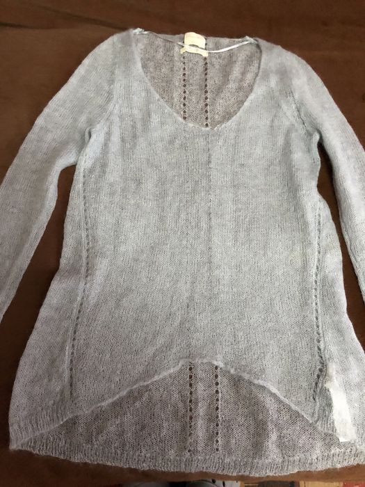 Махеровий ажурний світер легкий прозорий  оригінал