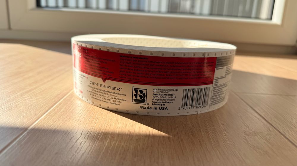 Taśma tuff-tape 30mb, NOWA, ORYGINAŁ, PROMOCJA