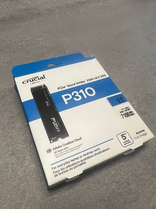 [NOWY] SSD Crucial P310 1TB M.2 NVMe PCIe Gen4