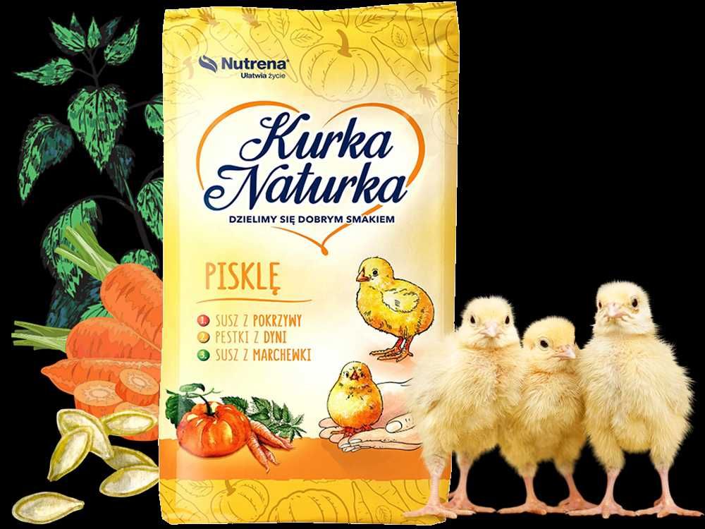 Pasza Kurka Naturka PISKLĘ 25kg