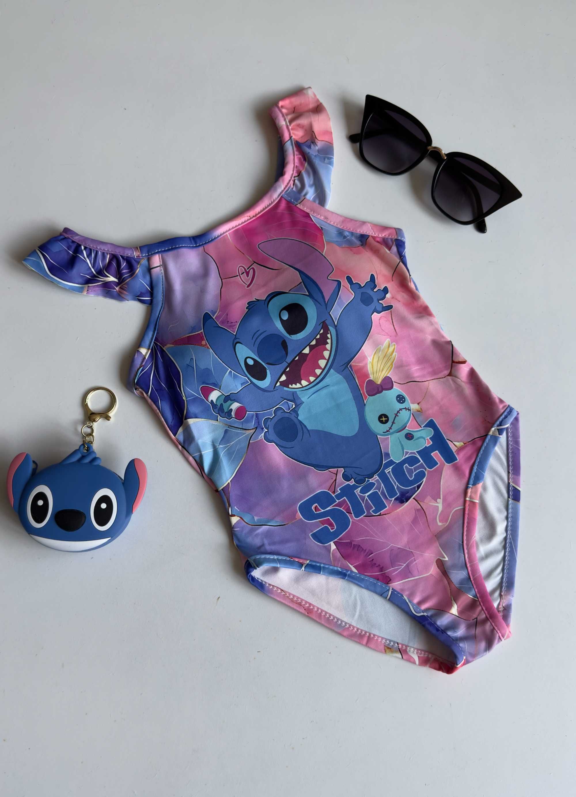 Купальники цільні  stitch в асортименті  від 5 до 10 років