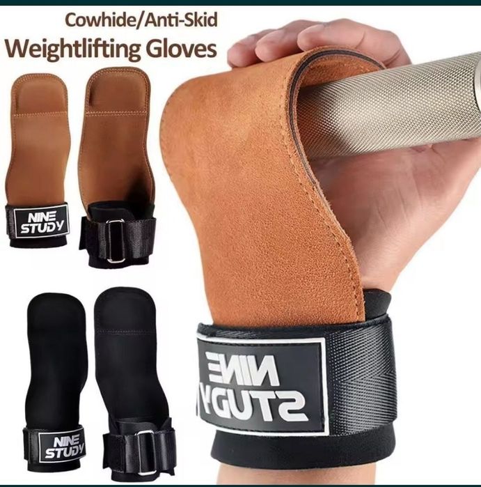 Накладки для подтягивания на турнике, штанг, гантелей