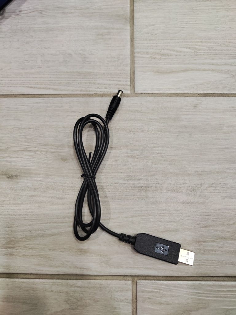 Повышающий провод USB - DC 12v (5.5-2.1)