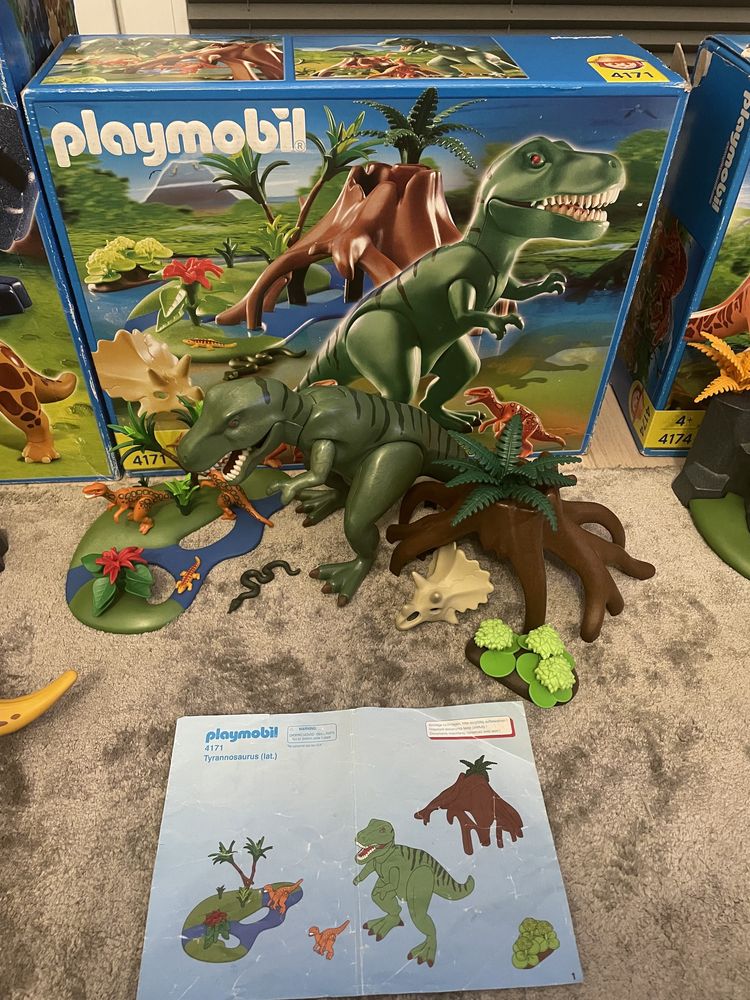 Playmobil tyranozaur dinozaur dinozaury zestaw 4171