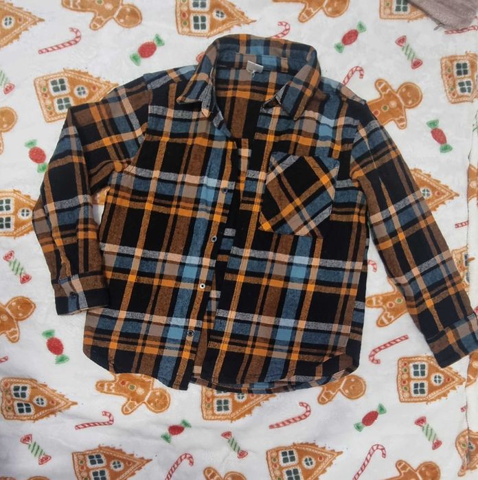 Koszula chłopieca flanelowa