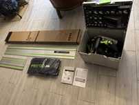 Zagłębiarka festool ts 60 k, dwie prowadnice, pokrowiec