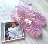 Sandały brokatowy żelowe damskie Taylor Swift 1989 Taylor's version