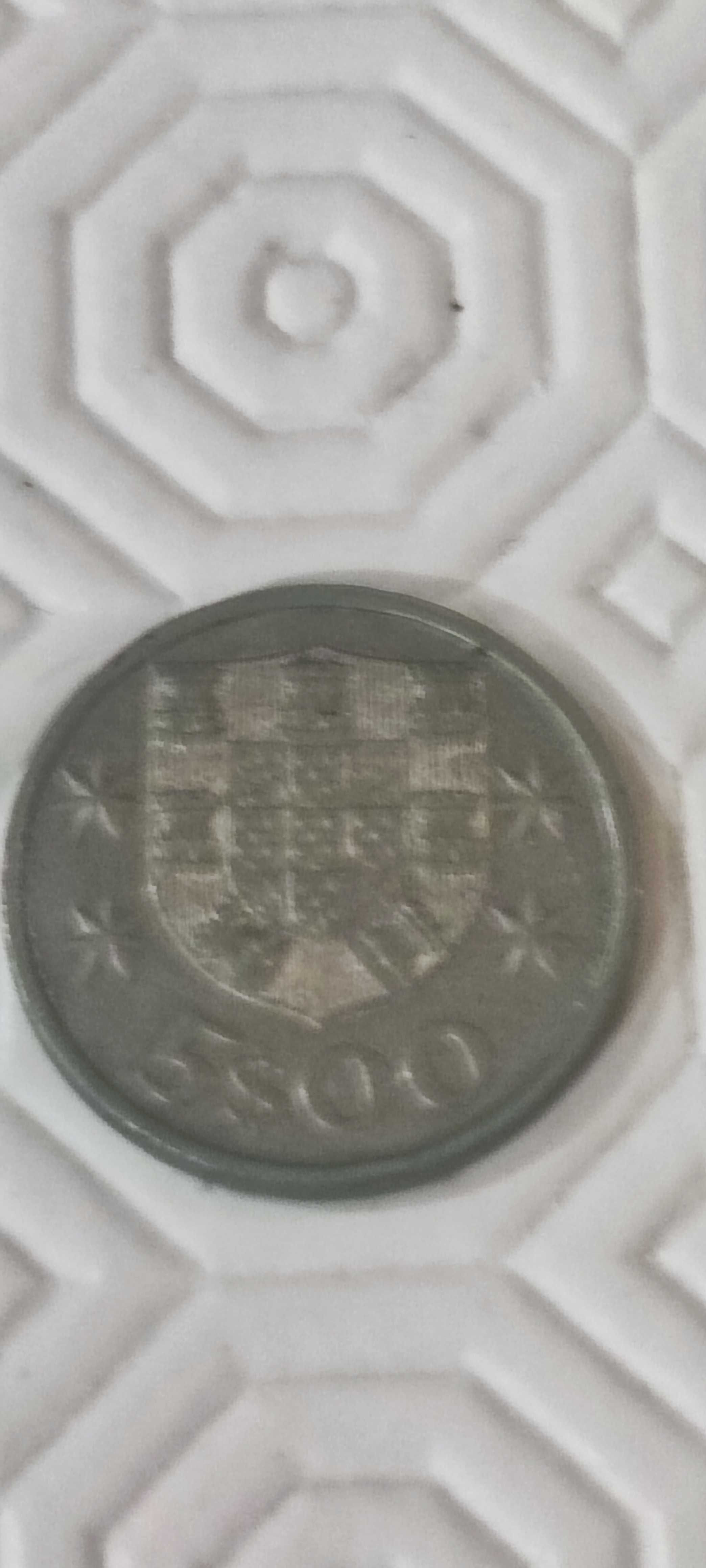 Moeda de 5$00-Cupro Níquel 1985