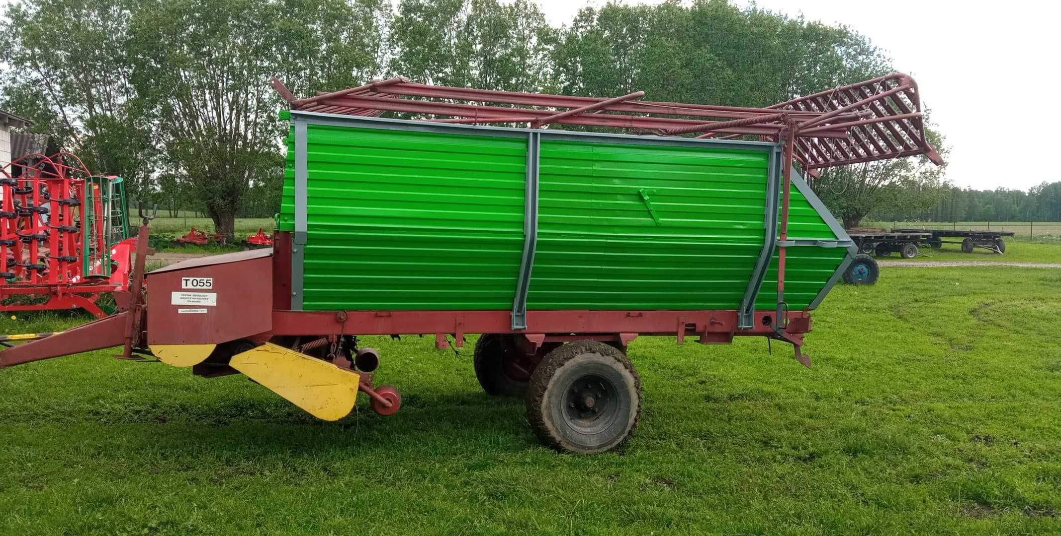 Przyczepa samozbierająca Agromet