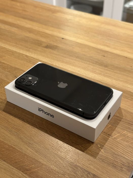 iPhone 11 128GB Black stan perfekcyjny!