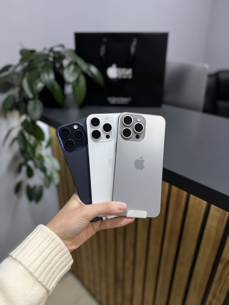 iPhone 15 Pro Max No-Active No-Box Natural-Blue-Black-White