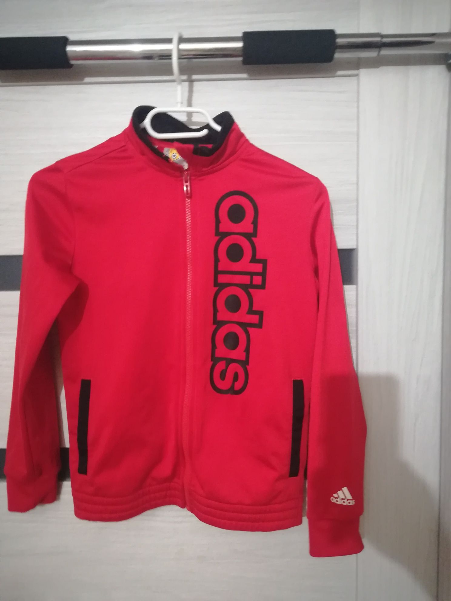 Bluza piłkarska Adidas 9-10 lat. 140 cm.