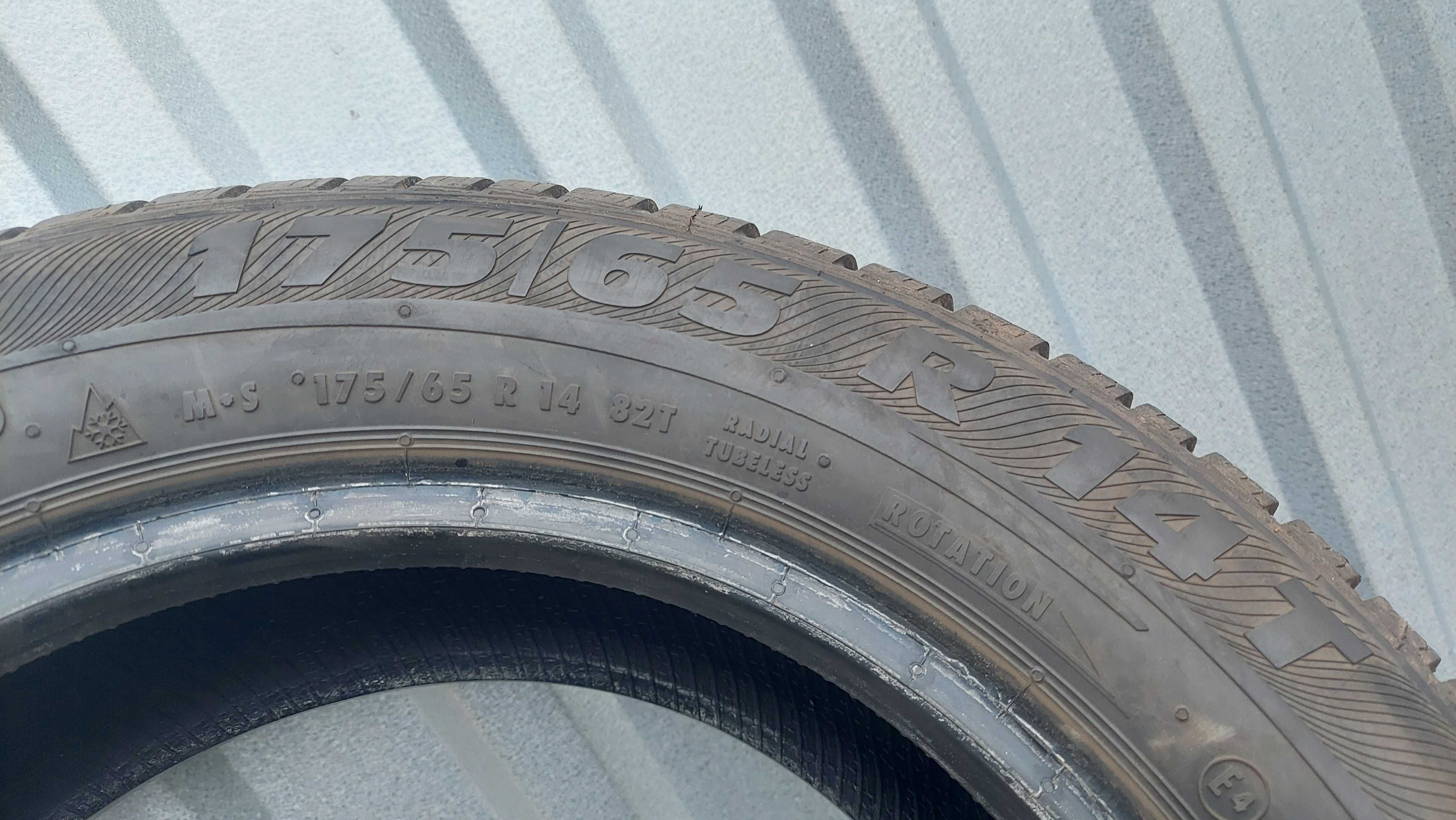 Opony zimowe 4x 175/65r14 82T Semperit Master-Grip MONTAŻ