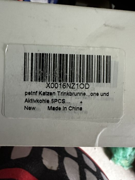 6 шт фільтр для фонтану для домашніх тварин